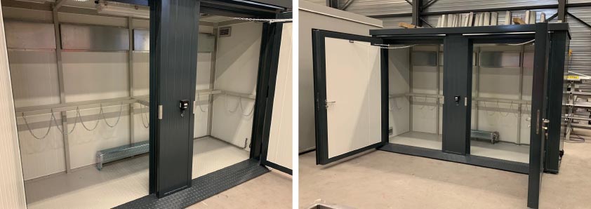 Brandwerende gasflessenberging BGUB 4000