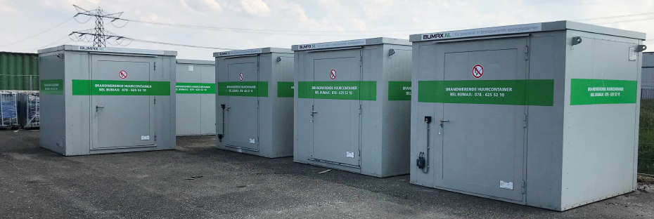 Brandwerende huurcontainers: flexibel & PGS 15:2025
