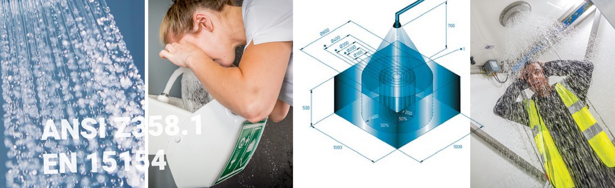 Zo test je een industriële veiligheidsdouche correct