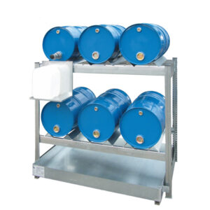 Aftapstelling 6 x 60 liter vaten, Basissegment