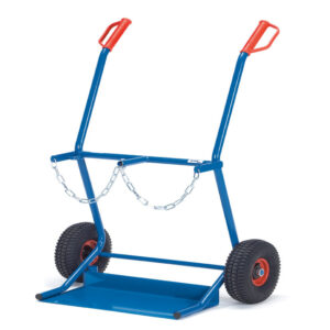 Gasflessenwagen 2 x 20 liter | Luchtbanden