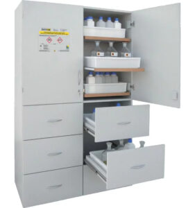 Zuren- en logenkast SLS 1200 | schuifladen