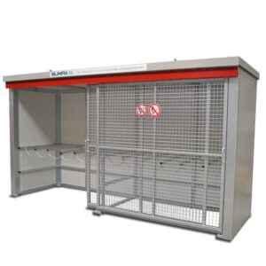 X90 Brandwerende gasflessenberging | BGUS 48 | schuifdeuren
