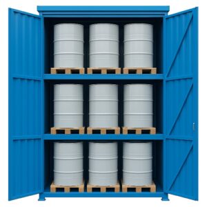 Stalen systeemcontainer WSC-F-E.3-30 - 9 europallets