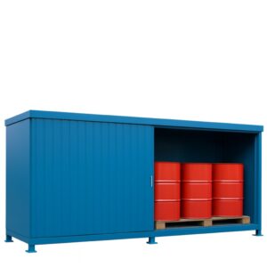 Stalen systeemcontainer WSC-F-E.1-60 - 6 europallets