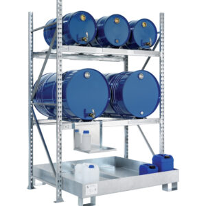 Stelling voor 2 x 200 & 3 x 60 liter vat | FR2-2236 | Basis