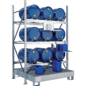 Stelling voor 9 x 60 liter vat | FR3-96 | Basis