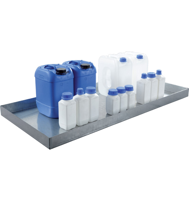 Stalen lekbak 35 liter