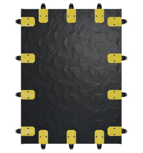 Justrite Rigid Lock QuickBerm Standaard | Opvouwbare flexibele lekbak