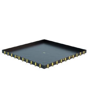 Justrite Rigid Lock QuickBerm Standaard | Opvouwbare flexibele lekbak