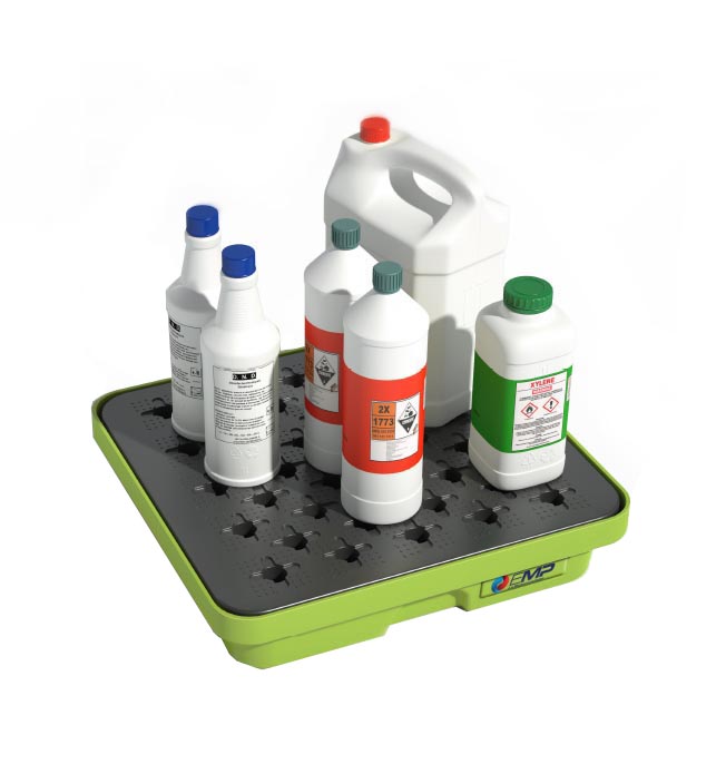 Kunststof lekbak laboratorium 10 liter