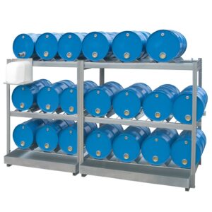 Aftapstelling voor 6 x 60 liter vaten, Aanbouwsegment