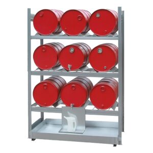 Aftapstelling 9 x 60 liter vaten, Basissegment