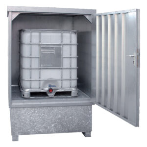 Stalen milieucontainer SLH 1,5 x 1,5 / IBC