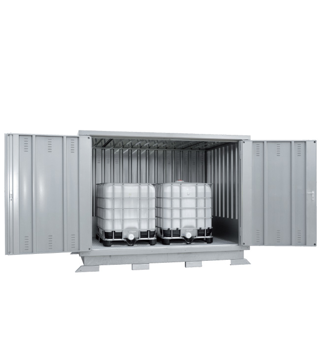 Stalen milieucontainer SLH 3 x 2/IBC