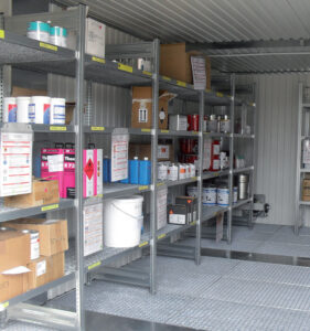 Geïsoleerde milieucontainers SLT 3 meter