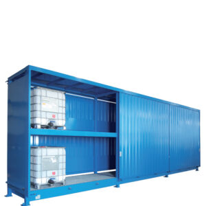 Stalen palletcontainer WSC-F-E.2-110 - 18 x IBC