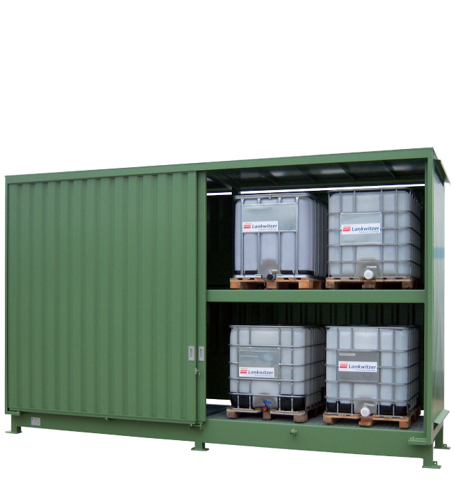 Stalen systeemcontainer WSC-F-E.2-54 - 8 x IBC