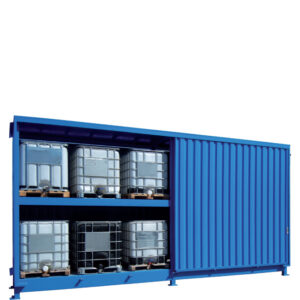 Stalen palletcontainer WSC-F-E.2-70 - 12 x IBC