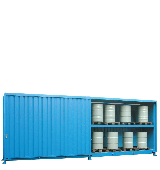 Stalen systeemcontainer WSC-F-E.2-80 - 16 europallets
