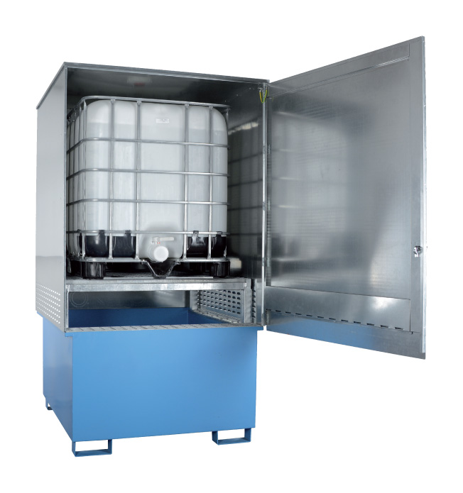 Stalen milieucontainer WSP-1SKKS-D/IBC